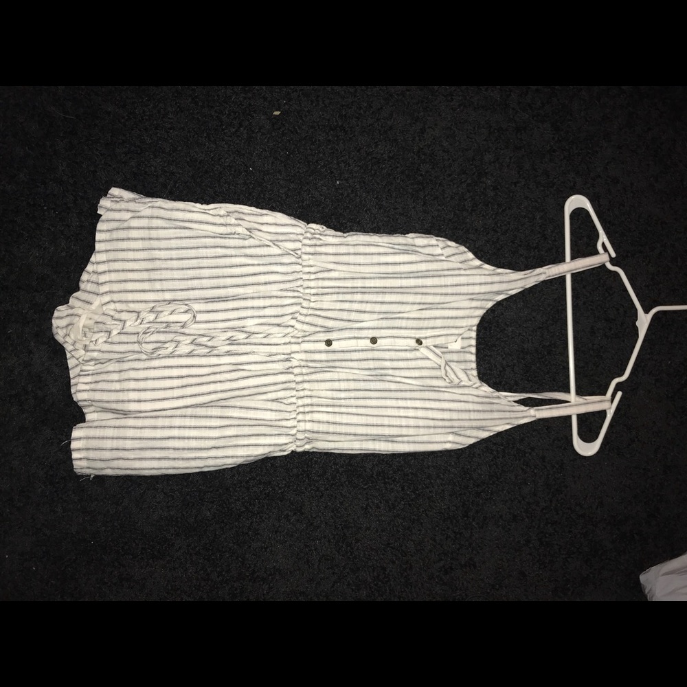 Striped romper